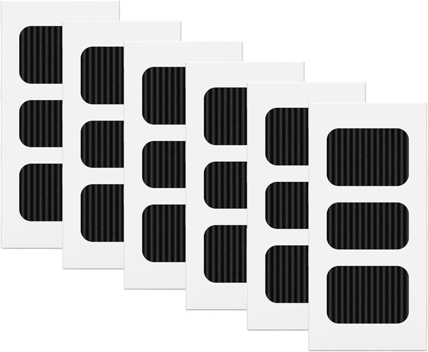 6 Pack Paultra2 Refrigerator Air Filter Replacement,Compatible For Frigidaire, Pure Air Ultra II,Pureair Ultra 2,Compatible For Electrolux, 242047805