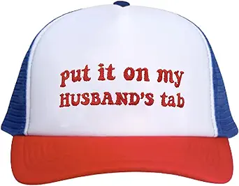 Funny Trucker Hats Snapback Hat for Women Sorry About My Husband Gag Gifts Funny Hats Baseball Cap