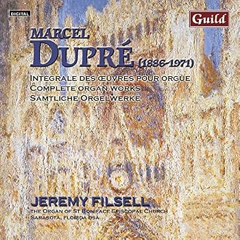 Audio CD Complete Organ Works 8: Psalm Xviii / Vision Op 44 Book