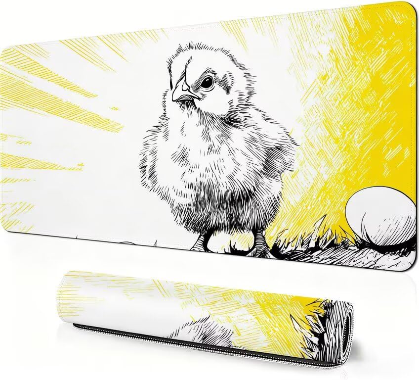 Podkładka pod mysz dla zwierząt XXL 1200 x 600 x 3mm, abstrakcyjna duża podkładka pod mysz do gier, przyszyte krawędzie, antypoślizgowa gumowa podkładka pod mysz, do biura i gier, prezenty dla