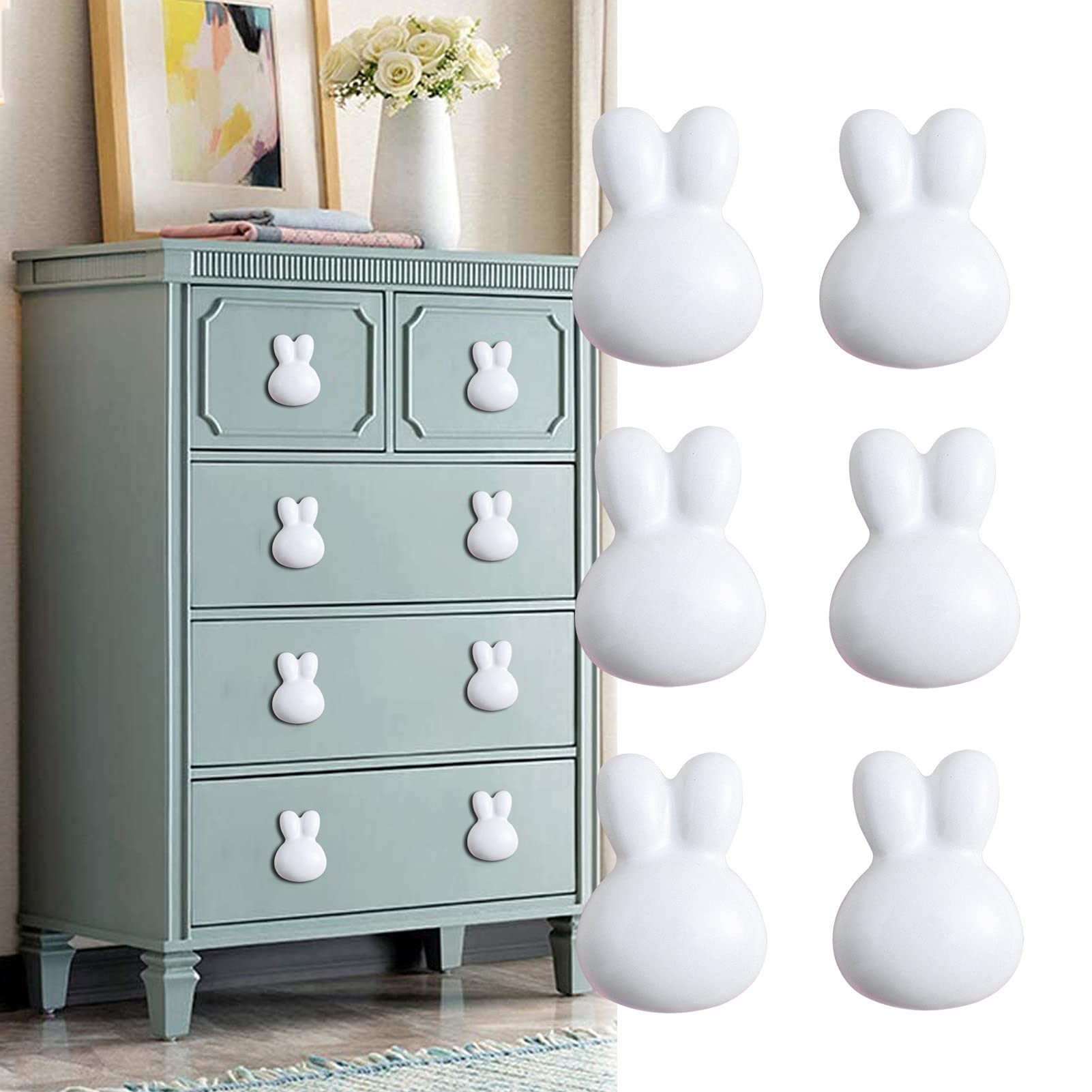 籐の箪笥 引き出し リモージュ陶器の取っ手 大容量 美しい箪笥です