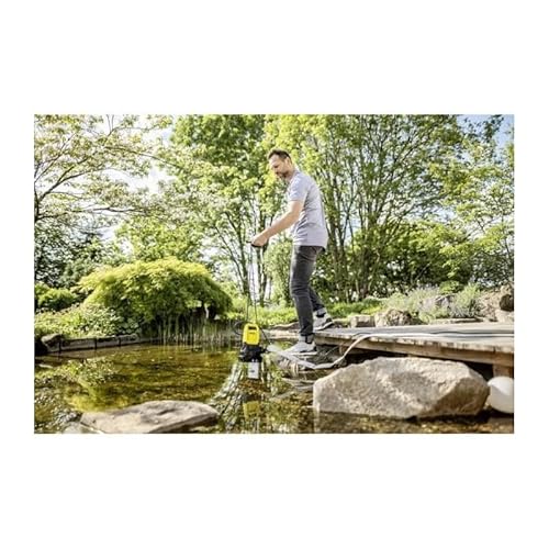 Kärcher SP 16.000 Dual flachsaugende Schmutzwasser-Tauchpumpe, Fördermenge: 16.000 l/h, Eintauchtiefe: max. 7 m, für Schmutzwasser mit Partikeln bis zu einer Größe von 20 mm, Restwasserhöhe: 1 mm