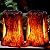 TONULAX Solar Lights Outdoor,Stump On Fire Torch Lights,Flickering Flame Lantern Lights,Solar Powered Landscape Decoration Lighting for Garden Patio Pathway Deck Yard Decor(2 Pack), Resin, Copper