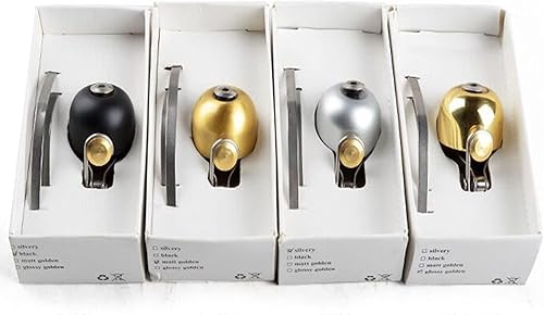 Miniatura 8 de NC - Timbre de bicicleta clásico para timbre de bicicleta con sonido fuerte, campanas de campana retro, accesorios de equitación para manillar de