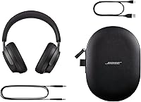 Vista 4 de Auriculares Bluetooth Bose QuietComfort Ultra, Auriculares Inalámbricos con Audio Espacial, Sobre la Oreja con Cancelación de Ruido con Micrófono