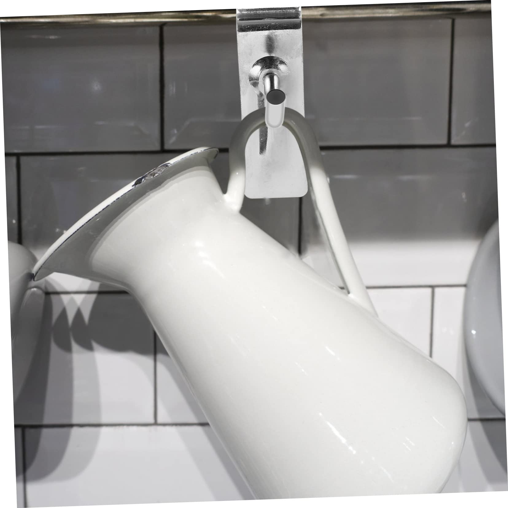 BUGUUYO 10 Pcs Utility Hooks Strong Iron Hook for Garage Retail Trade Show Workshop Organization