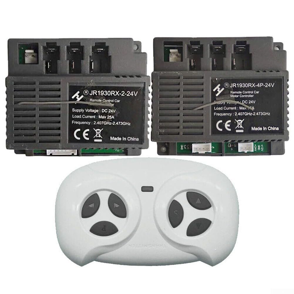 Récepteur JR1930RX224V RC, convient pour les voitures électriques pour enfants, 24 V compatible avec JR1930RX 2 et JR1930RX 4P (récepteur JR1930RX-2-24V)