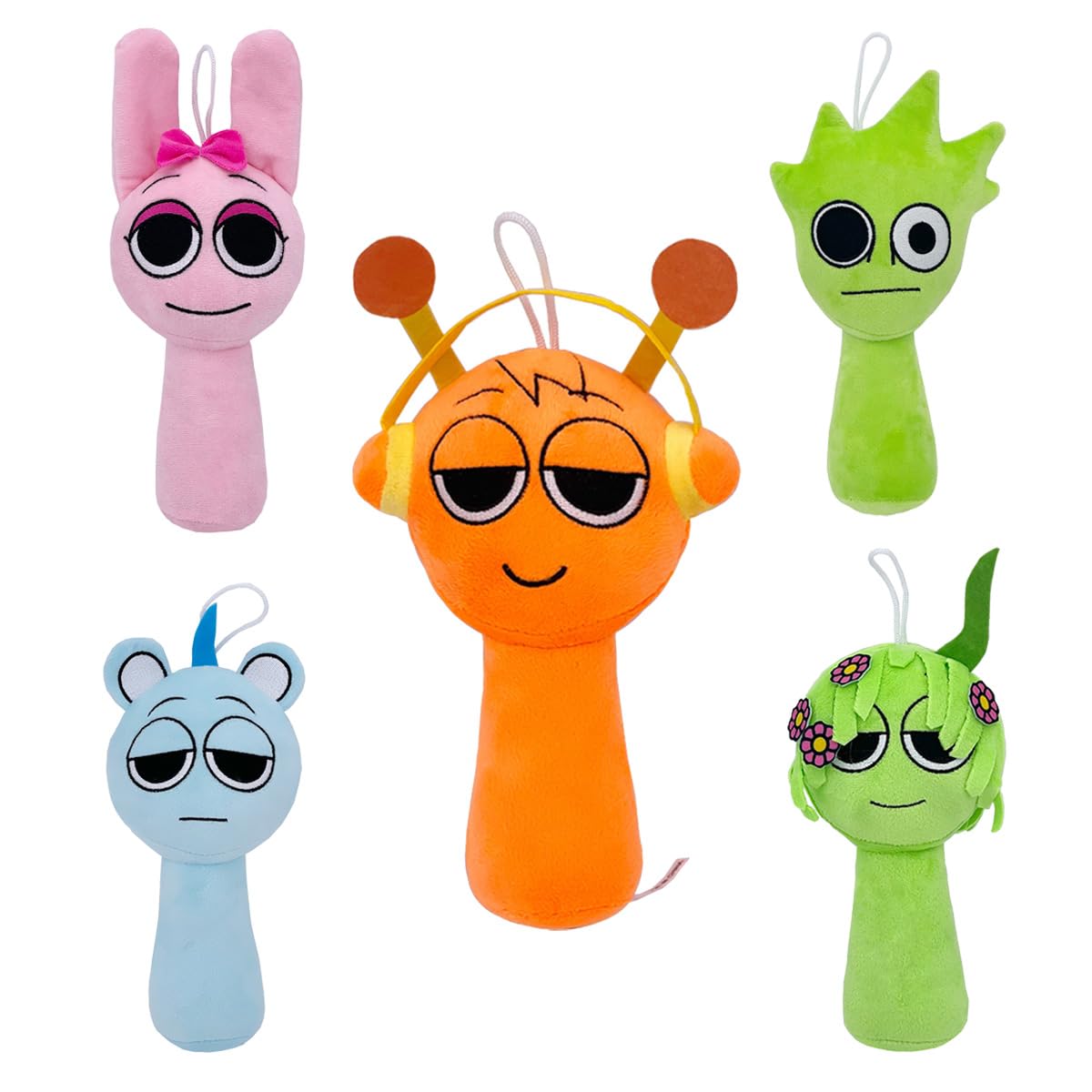 Amazon.co.jp: ぬいぐるみ スプランキー 5体セット 人形 ドール 人形