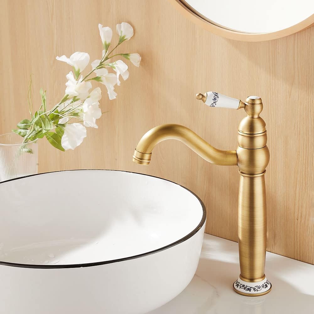 Maynosi Victorian Bathroom Basin Mixer Tap - Image 3