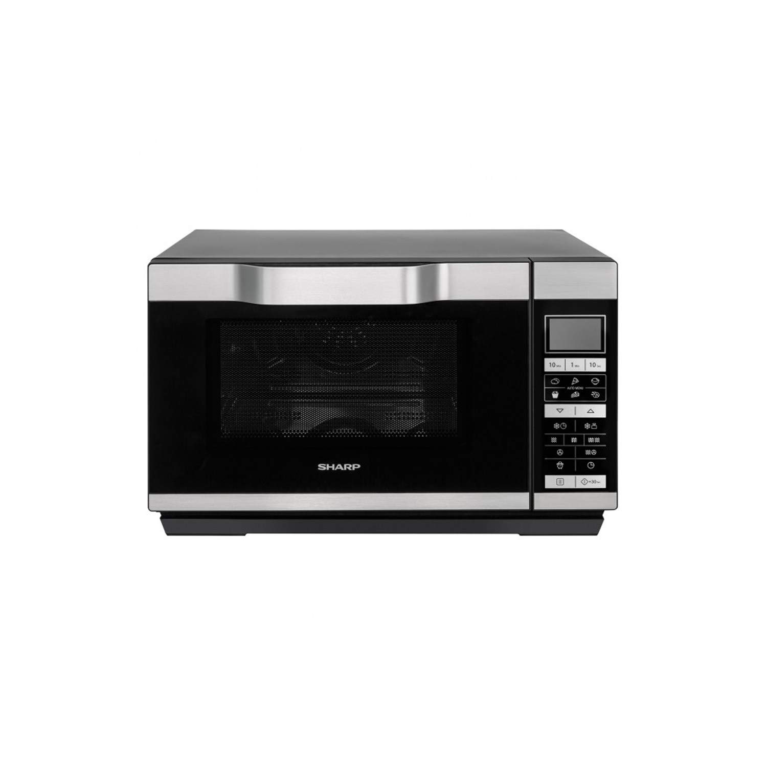 Buy SHARP R861SLM, 900 W, Combination Flatbed Microwave, Silver, 25