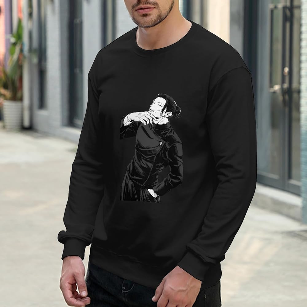 Amazon.co.jp: [MRKPST] 呪術廻戦 夏油傑 パーカー メンズ 長袖 T