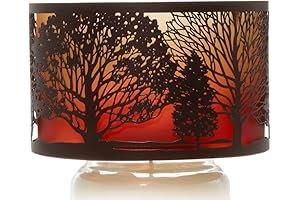 Yankee Candle Ombre Trees Jar Candle Shade Enhances Large and Medium Jar Candles' Ambiance