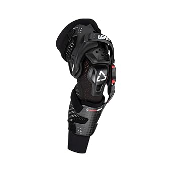 Leatt C-Frame Hybrid Right Adult Off-Road Motorcycle Knee Brace - Black/Large/X-Large