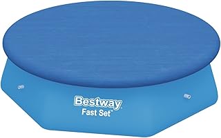 Bestway flowclear fast set pool cover, multi-colour, 2.44 m, 43105
