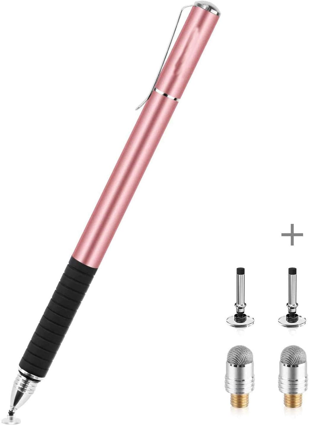 Universal Stylus Disc Replacement Fine Tips for All Touch Screens, 2 in 1