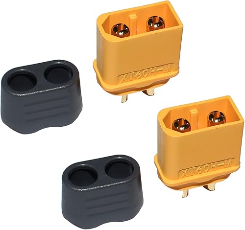 Miniatura 7 de QIAN ZI QIU 10 pares XT60H (XT60 Uograde) macho hembra bala conectores para RC Lipo batería RC Drone Accesorios de avión XT60 Conectores Enchufes