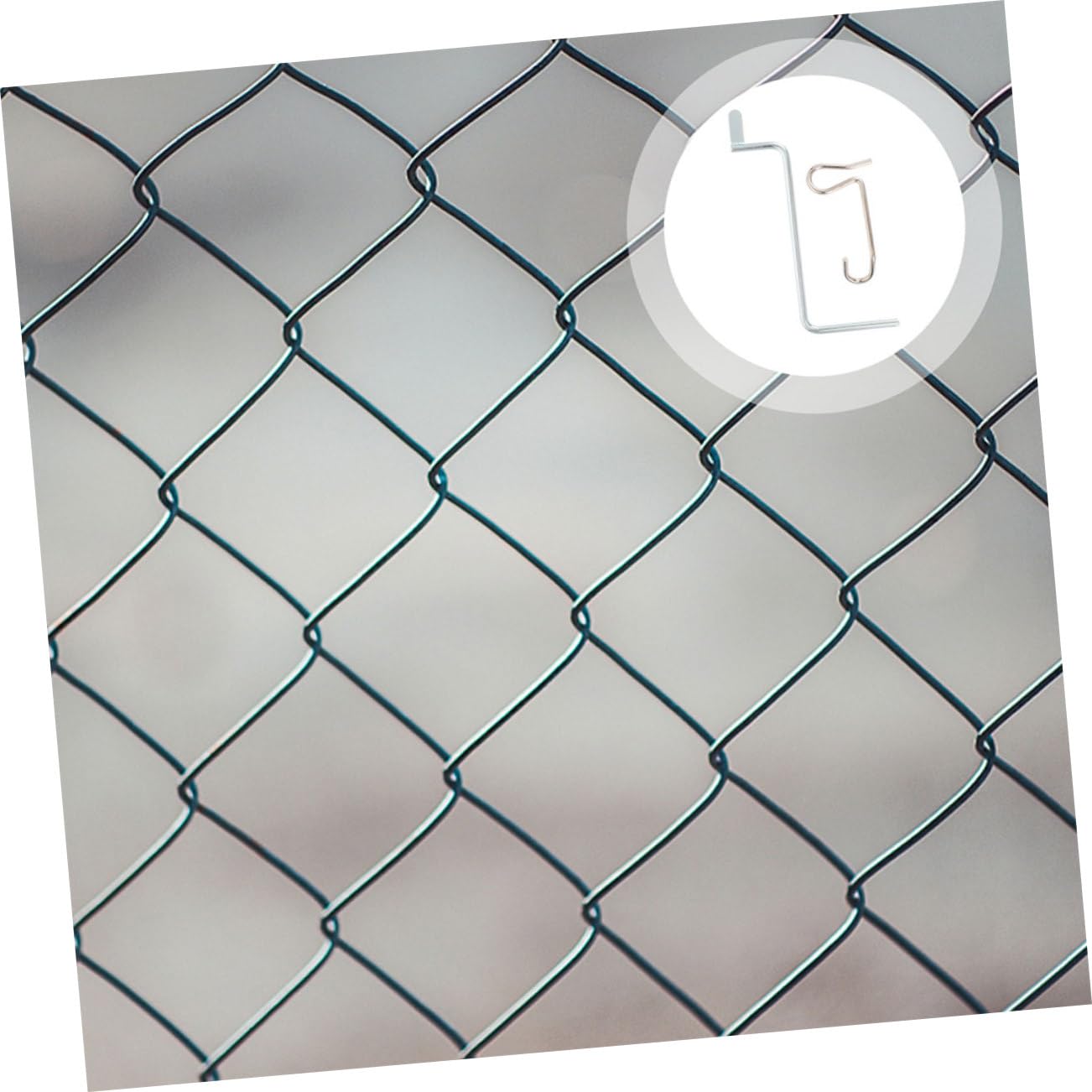 1set Stainless Steel Fence Tensioner Tool Wire Tightener for Fencing Repair Fasteners Wrench Versatile for Garden Barbed Wire and Projects