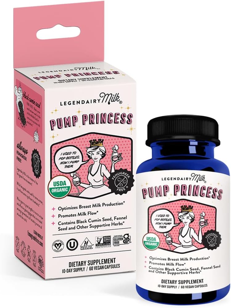 Legendairy Milk, Pump Princess, 60 Vegan Capsules