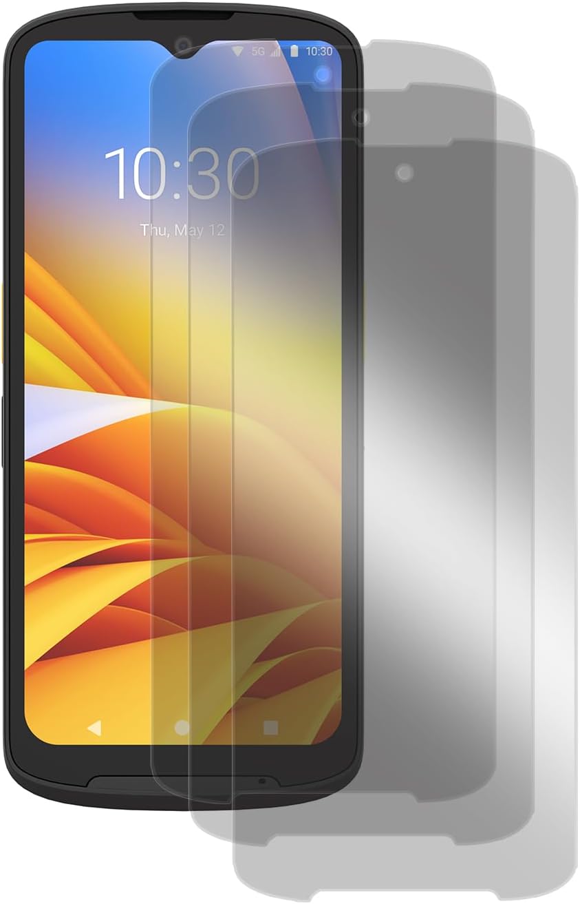 TC15 Tempered Glass Screen Protector Replacement for Zebra Symbol TC15 TN28 Handheld Barcode Scanner Mobile Computer, 9H Scratch-resistant HD Clear (3pcs)