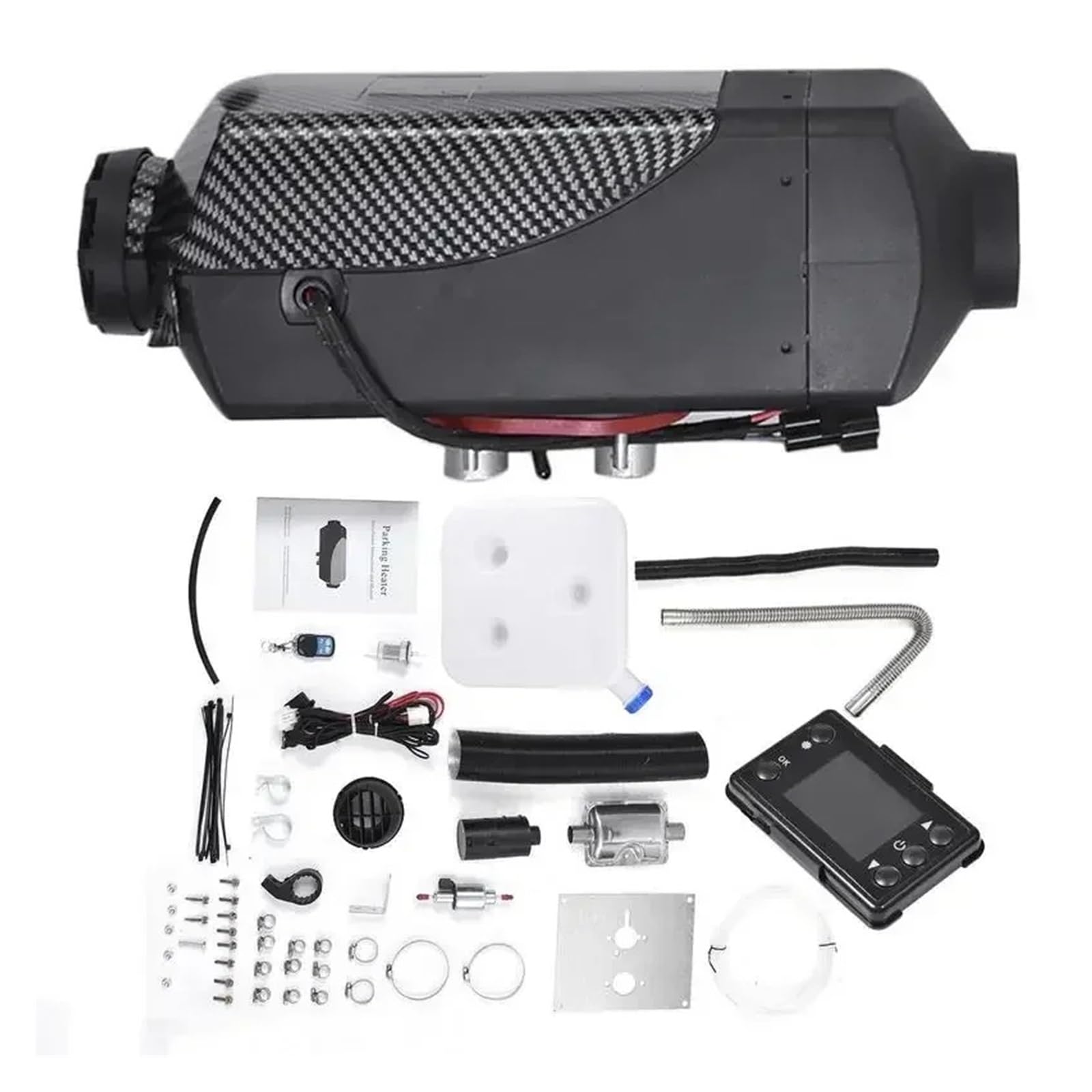 Nagrzewnica Powietrza Diesel 12V/24V 5kW Z Pilotem Zdalnego Sterowania Ogrzewanie Postojowe Do Samochodu Kempingowego, Przyczepy Kempingowej, Vana, Łodzi Łatwy w instalacji