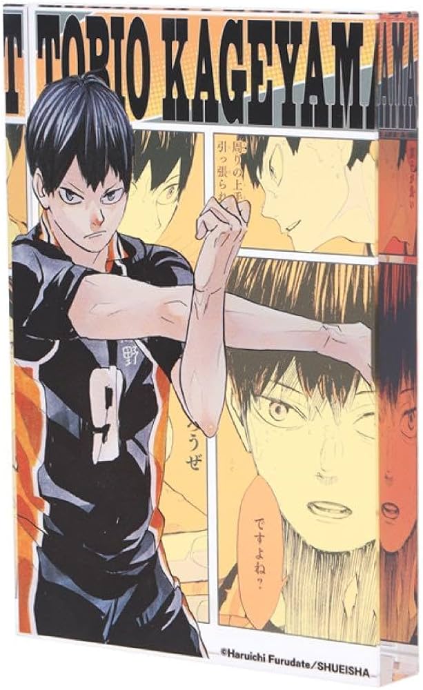 ☆ハイキュー 影山飛雄 アクリルブロック 中国 バースデー ハイキュー