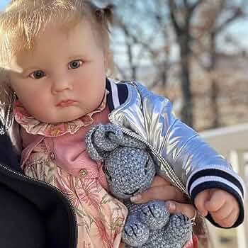 リボーンドール　ニッコリ笑顔ベビー Amazon | Meeler リボーンドール 49cmリアルな 笑顔赤ちゃん人形