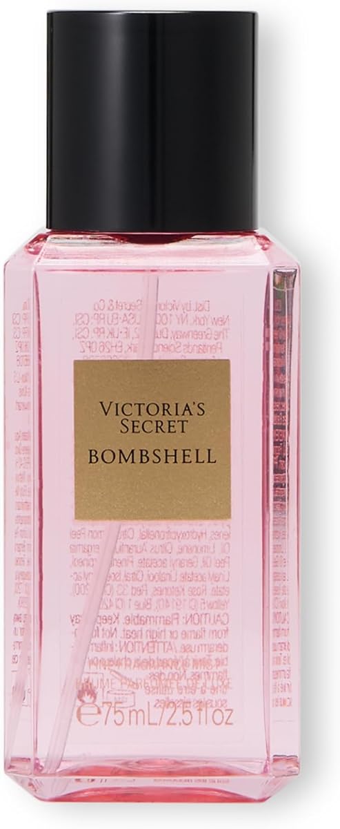 Victoria's Secret Mini niebla de fragancia fina, bomba, 2.5 onzas líquidas