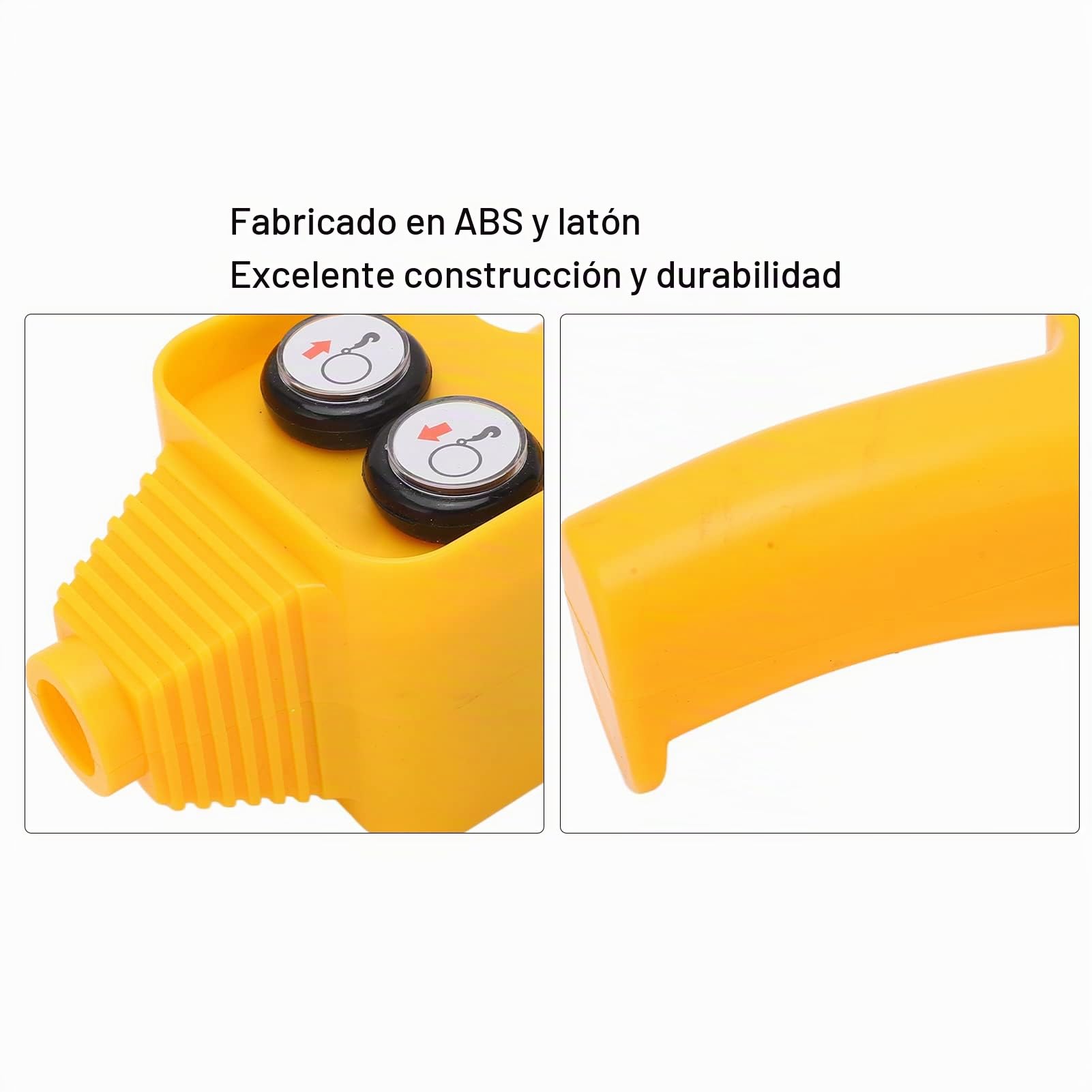 Mando a distancia de cabrestante eléctrico, interruptor de manija de grúa resistente y fácil de usar 12 V-24 V ligero para elevador para camión volquete basculante