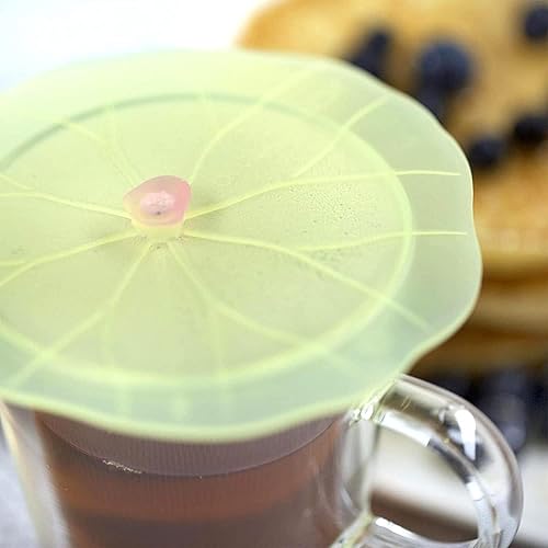 Miniatura 3 de Charles Viancin, tapa Lily de silicona, XS, Verde