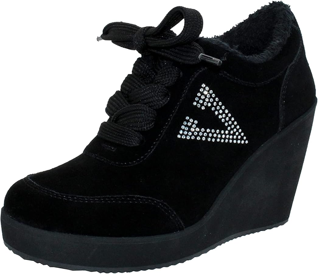 Volatile women's platform wedge shoes showcasing signature style and comfort features