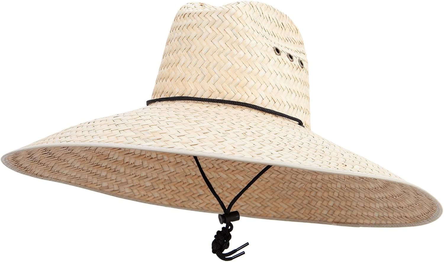 Wide Brim Natural Palm Hat