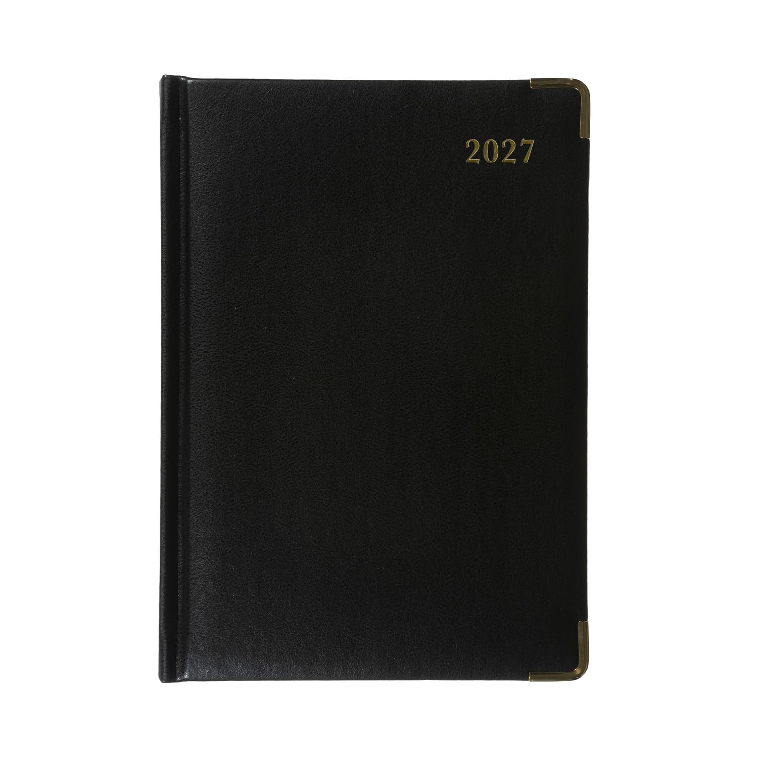 2027 Calendar Year Planner - 12 Month A5 Day-to-Page Diary in Black - Collins Debden Classic Range (1250V.99-27)