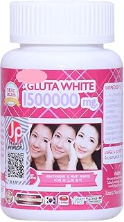 GLUTA WHITE THAI CAPSULES | HIGH STRENGTH 150000MG GLUTATHIONE SUPPLEMENT FOR SKIN WHITENING, BRIGHTENING & ANTI-AGING (30... Price In India