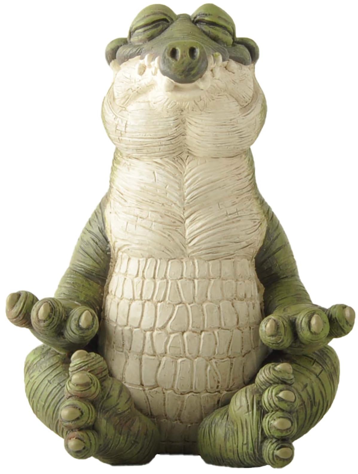 Cadeau de méditation alligator original pour crémaillère et anniversaire
