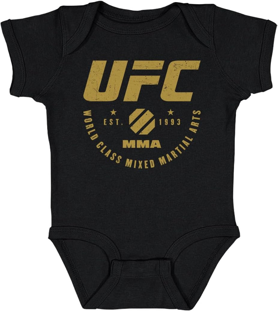 500 LEVEL UFC Baby Infant One-Piece Bodysuit (3 Months-24 Months) - UFC World Class MMA