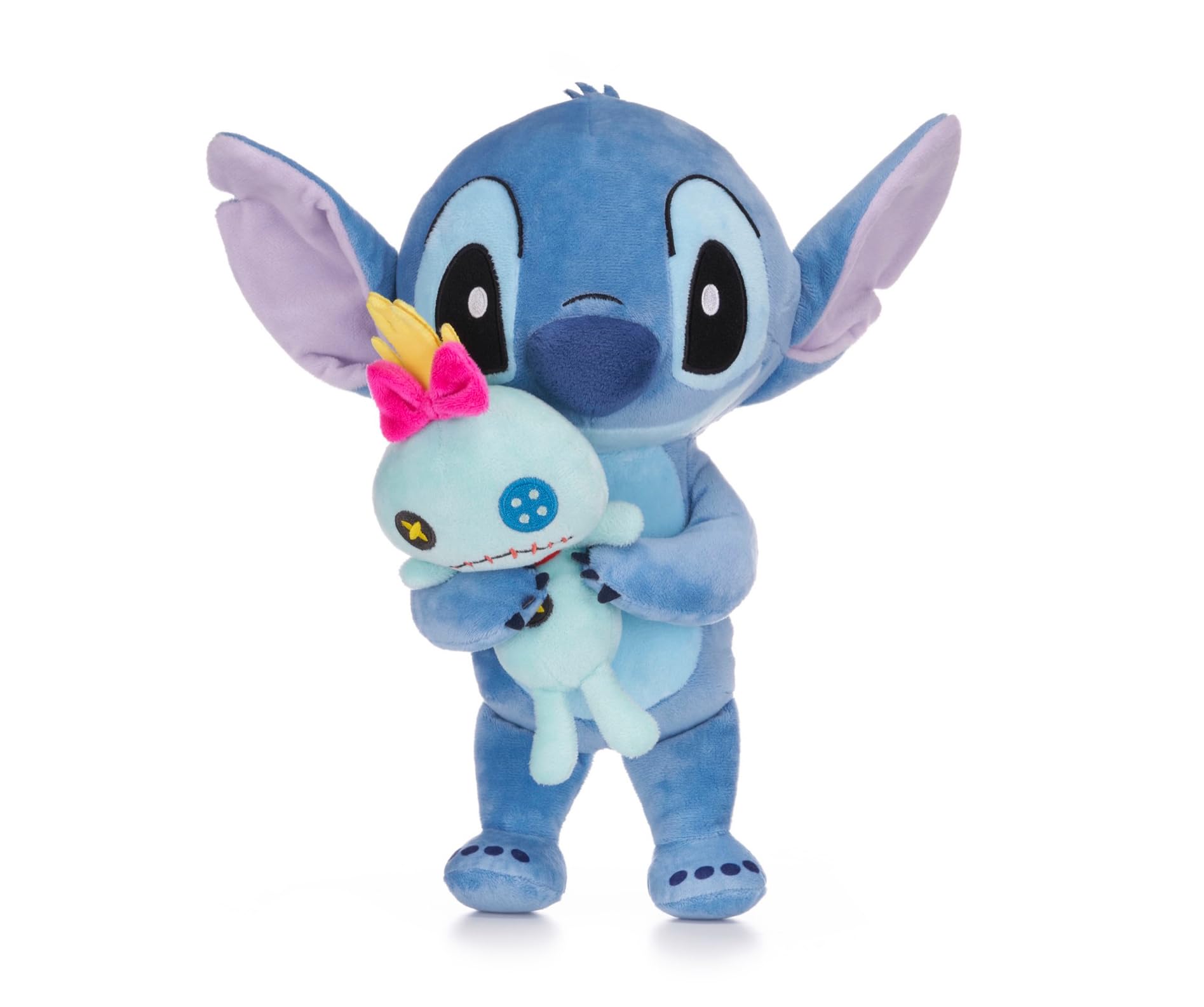 Disney Lilo and Stitch Soft Toy for kids Stitch and Scrump, 25 cm