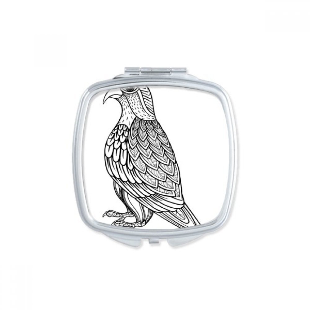 Miroir de maquillage chat compact portable haute définition pour sac à main