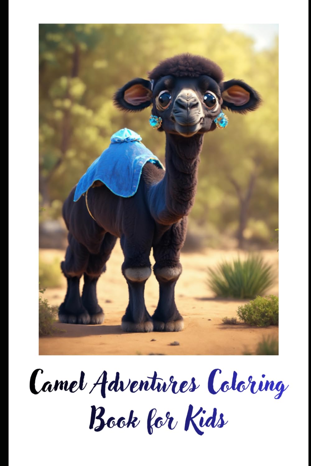 Camel Adventures Coloring Book for Kids: Fun & Relaxing Desert Animal Coloring Pages for Kids Ages 3–8 | Cute Camels, Easy Designs, Stress-Free Creativity & Learning