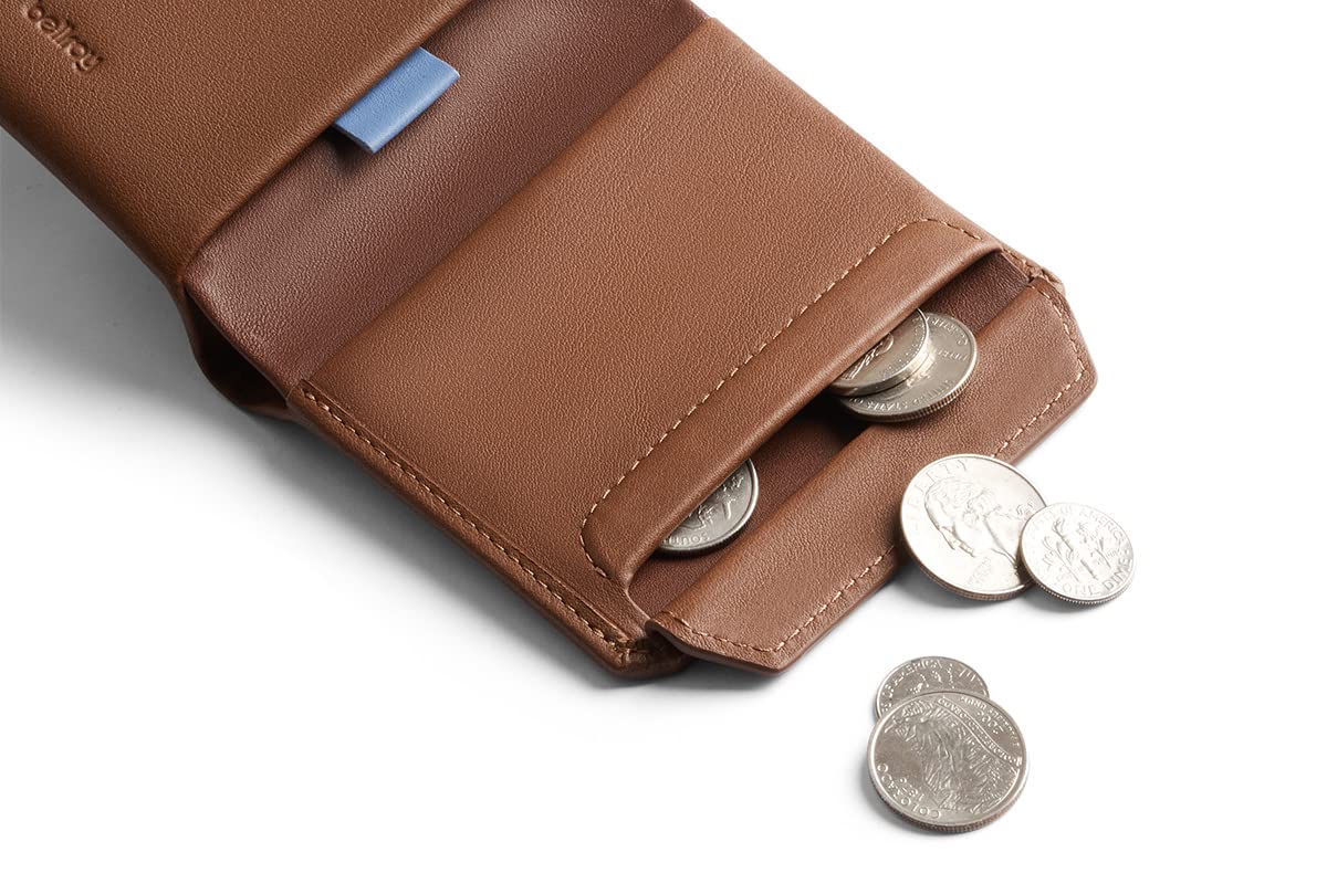 Bellroy Coin Wallet (8+ Tarjetas, Billetes extendidos, Monedero con Cierre magnético)
