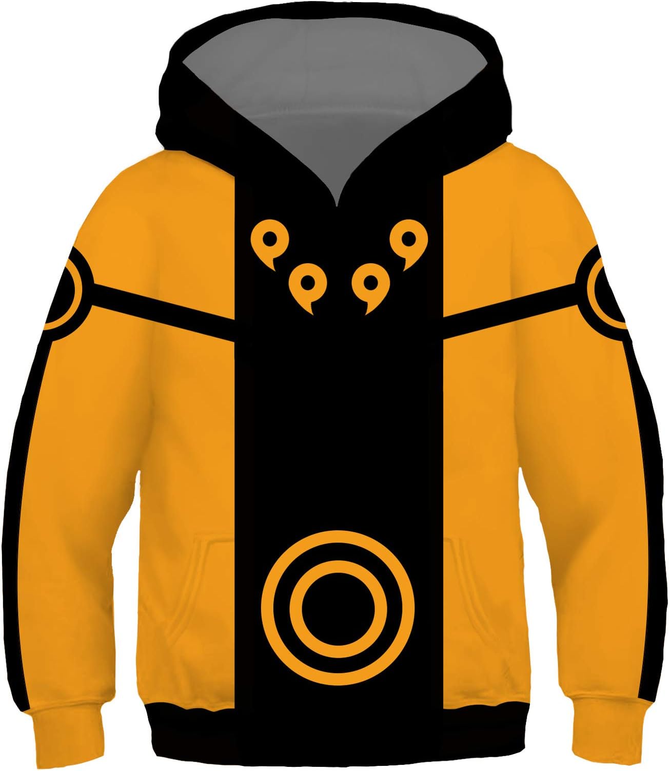 Obtai Kids Toddler Hoodie Kakashi Sweatshirt Shirt Pullover Jacket Costume