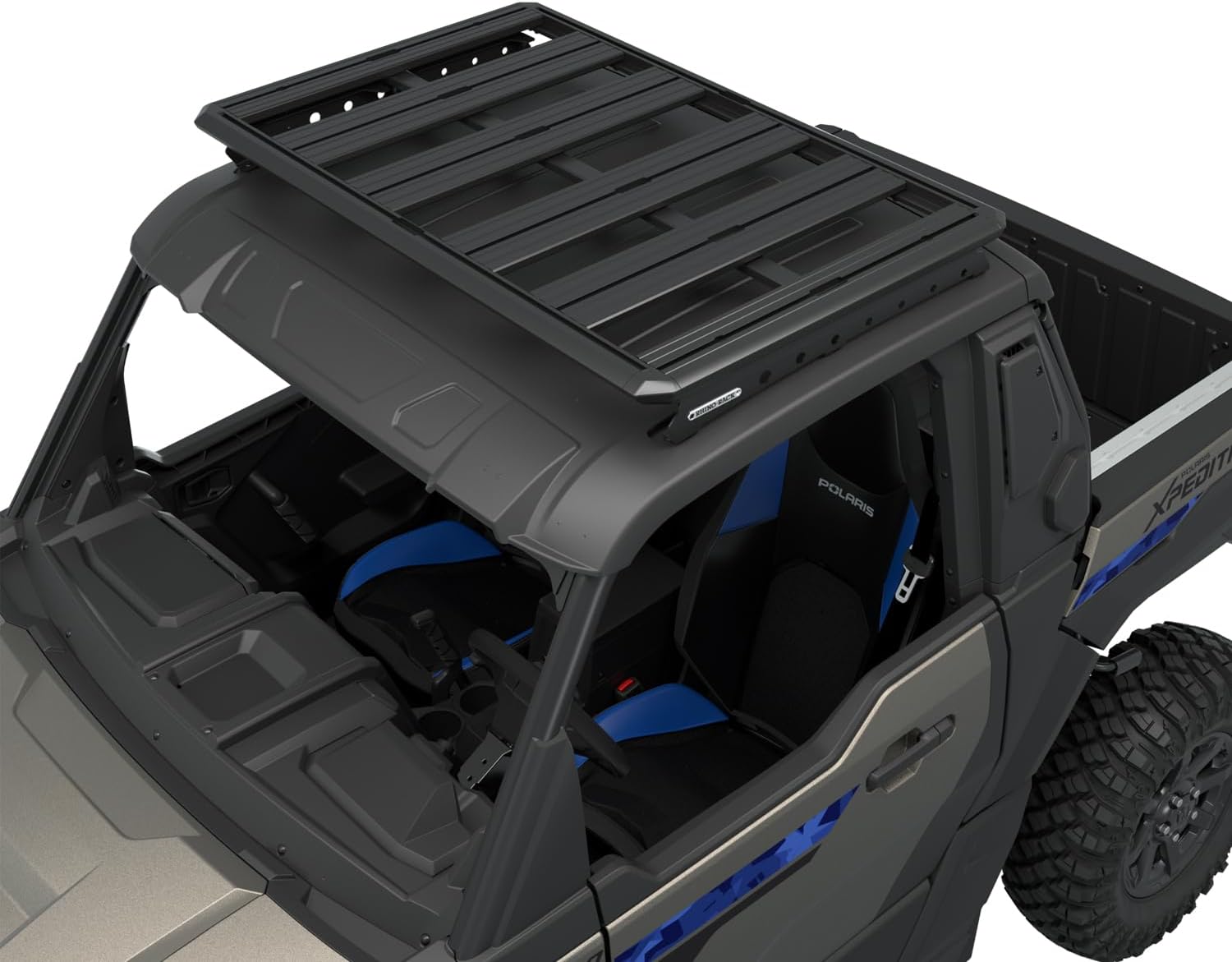 Polaris Off Road Rhino-Rack Rear Bed Rack/Roof Rack for Polaris Xpedition, Small - 2889590