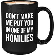Bubble Hugs Sarcasm Coffee Mug 15oz Black - One Of My Homilies - Funny Sassy Saying Sarcastic for Colleague Gag Kidding Joke Adult Humor Laughter Humorous Giggles