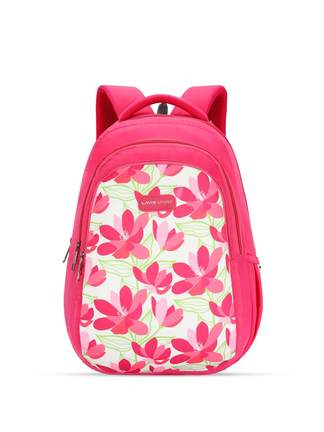 Lavie Sport 43cm Floral Printed 26 litres School Backpack for Girls | Stylish and Trendy Casual Backpack
