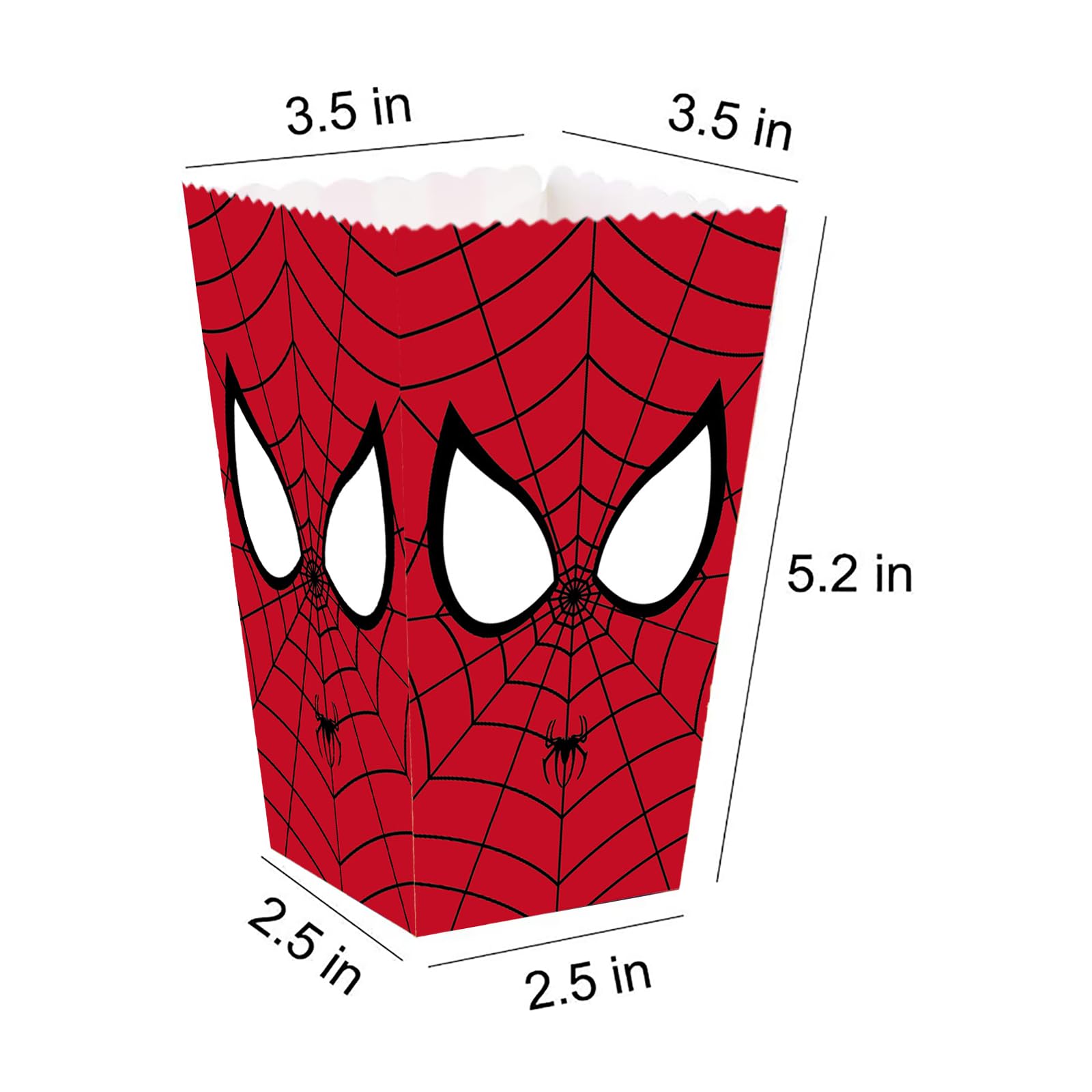 12Pcs Mario Theme Popcorn Boxes Snack Treat Box Cookie Box Popcorn Containers For Theme Party Supplies Fans Birthday Party Decorations