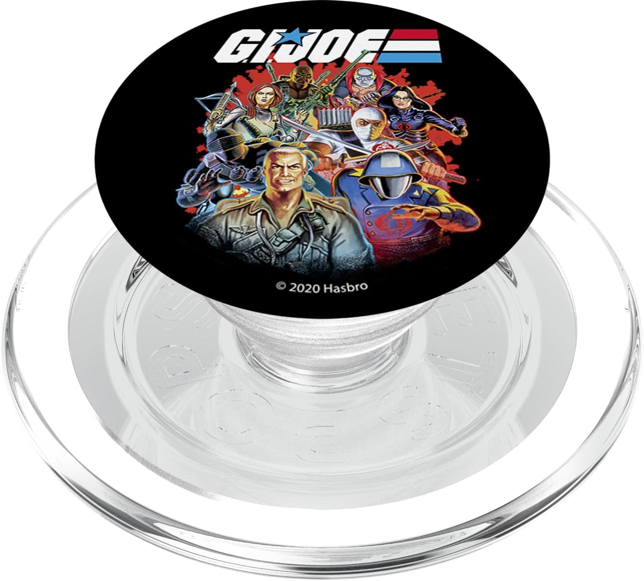 G.I. Joe Retro Group Shot PopSockets MagSafe PopGrip for iPhone