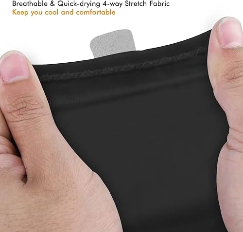 Miniatura 8 de Riverruns UPF 50+ Fingerless Fishing Gloves UV Protection Fishing Sun Gloves for Men and Women Fishing, Boating, Kayaking, Hiking, Running, Cycling