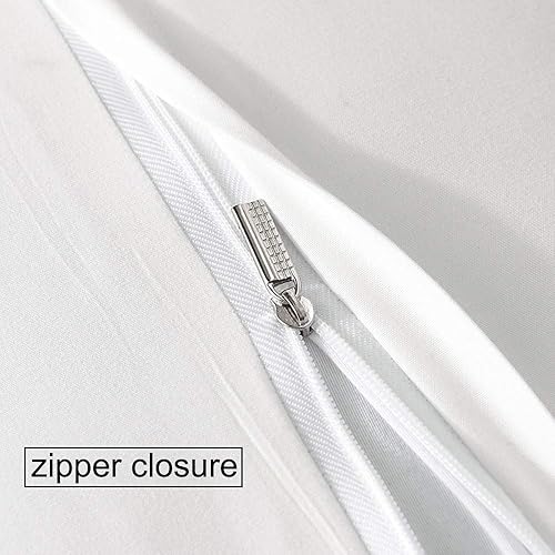 Miniatura 4 de CAWANFLY Juego de 2 fundas de almohada decorativas con bonito pompones, funda de cojín cuadrada suave, decoración del hogar para sofá, cama, 12 x 20