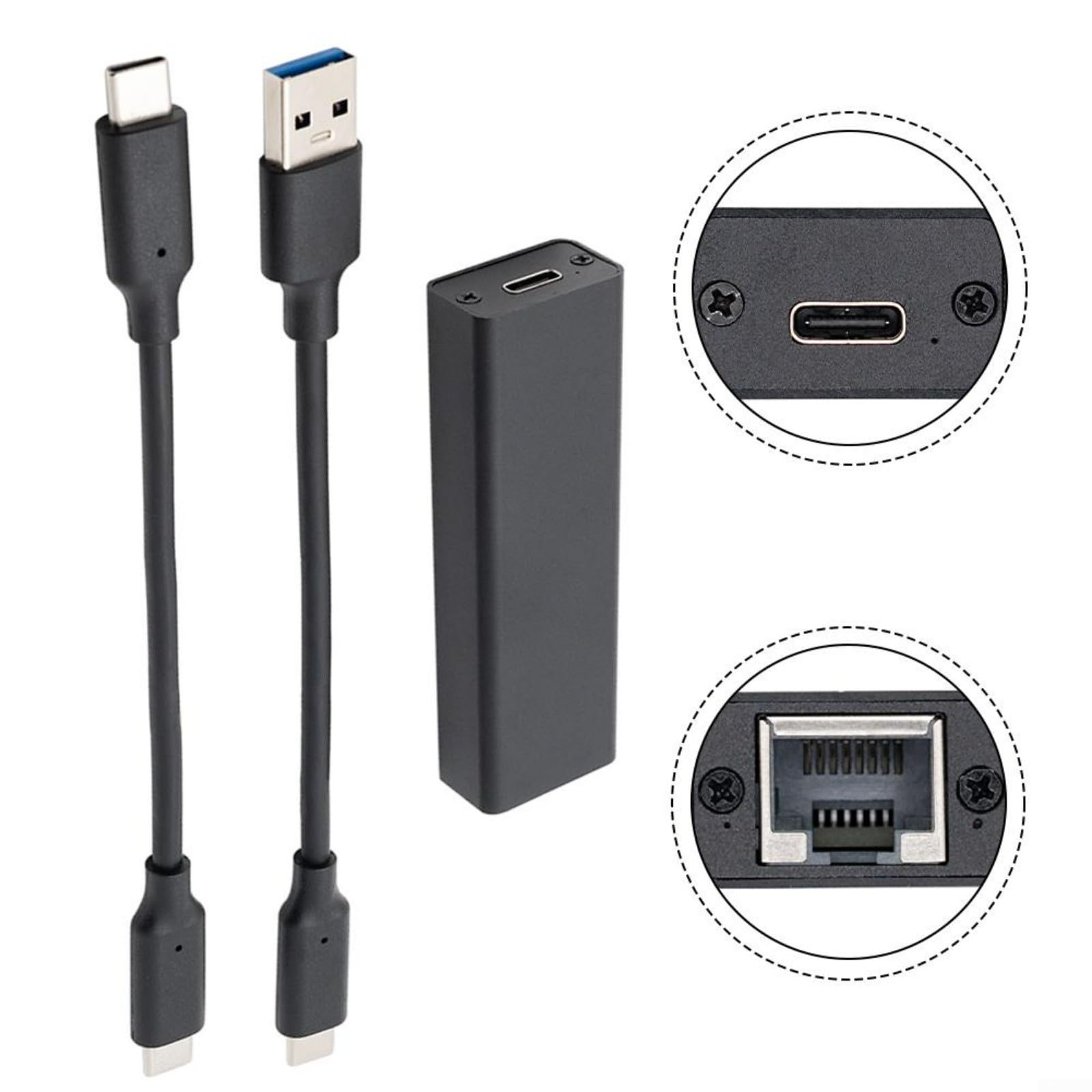 Usb 32 A 5Gbe Adattatore di Rete Con Realtek Rtl8157 Chip Per Windows per MAC per LINUX Supporto 5Gbps Connessione Ethernet Ad Alta Velocità Per Viaggi di Lavoro