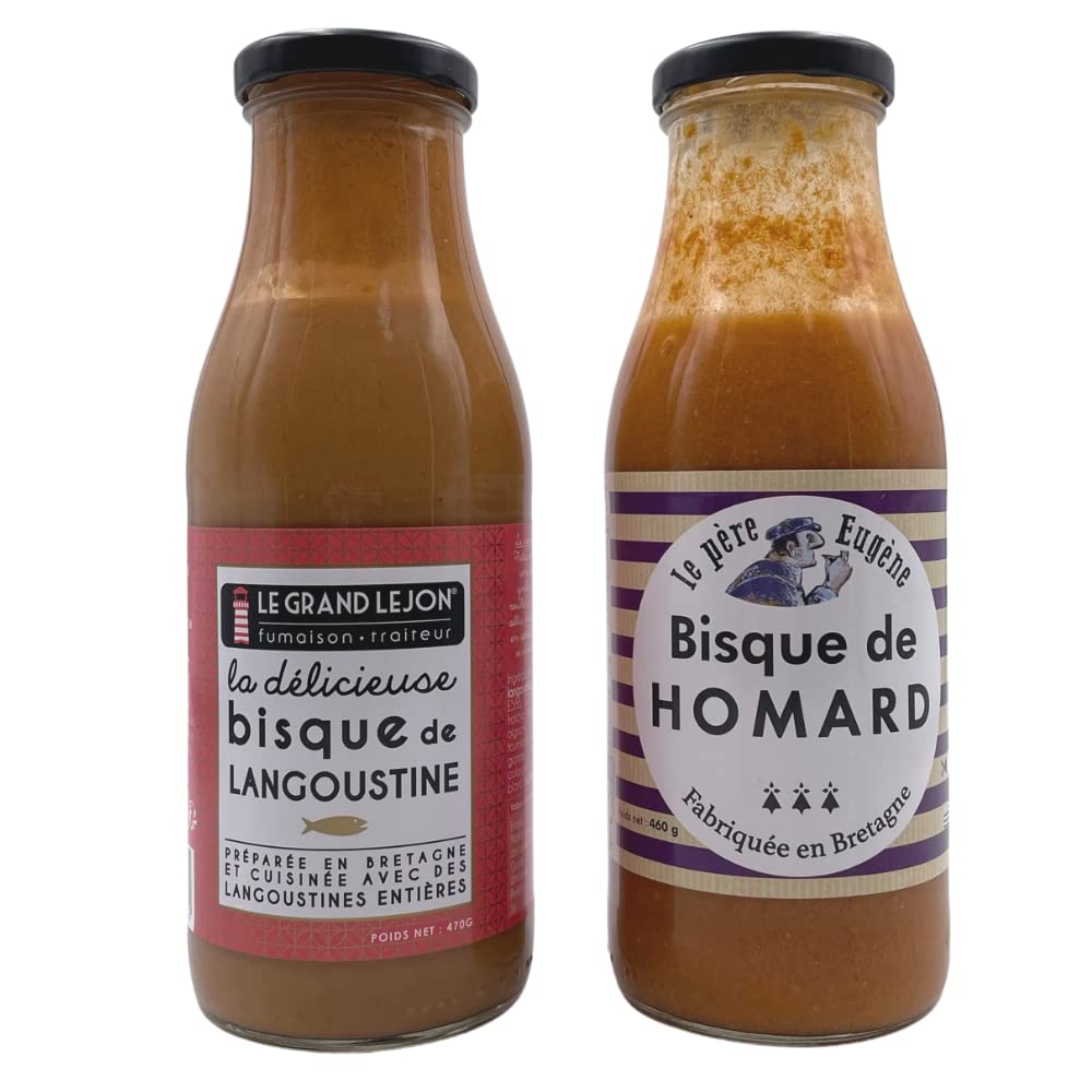 Duo of Lobster and Langoustine Bisque 460g