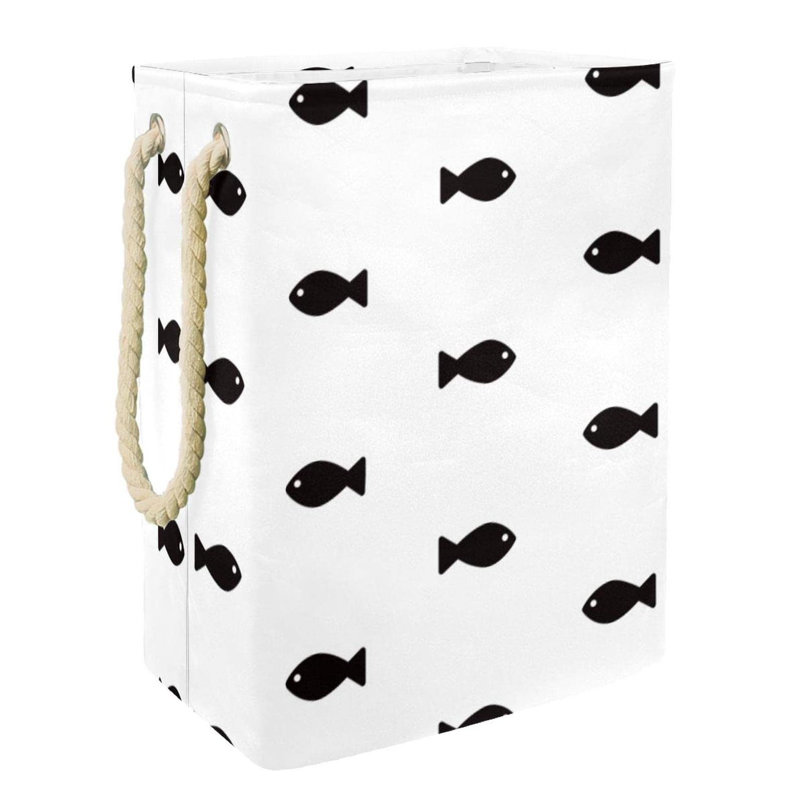 Grand panier à linge Tiddler avec poignée pour chambre et salle de bain